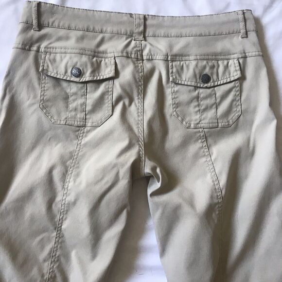 prAna Monarch Convertible Pants Women 14 Outdoor Gorpcore Hiking Shorts *flaw - Picture 5 of 11